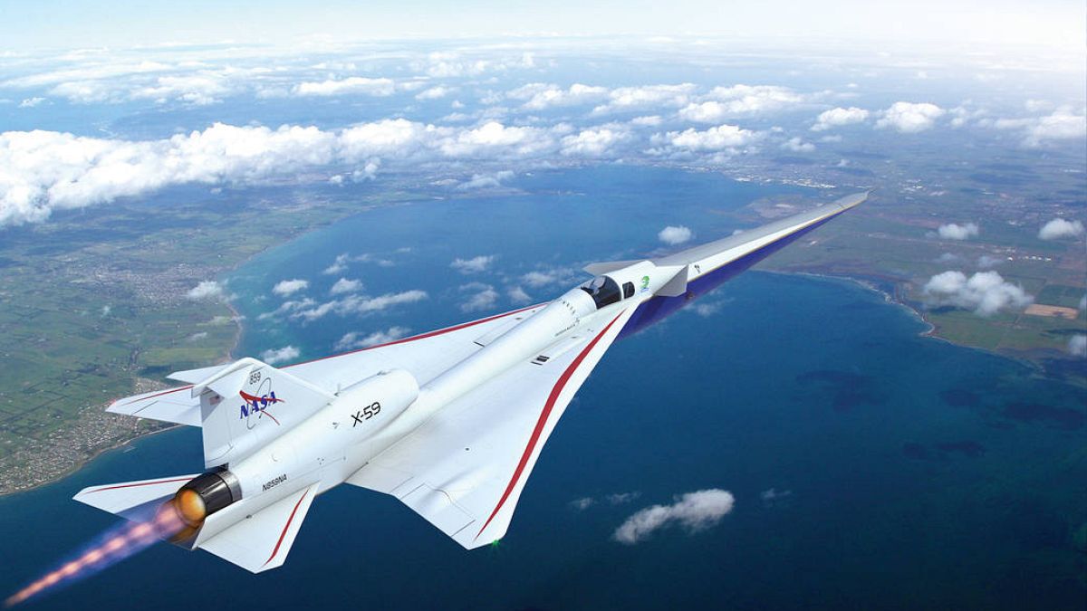 NASA’s X-59 QueSST Airplane Takes Shape at Lockheed Martin Skunk Works