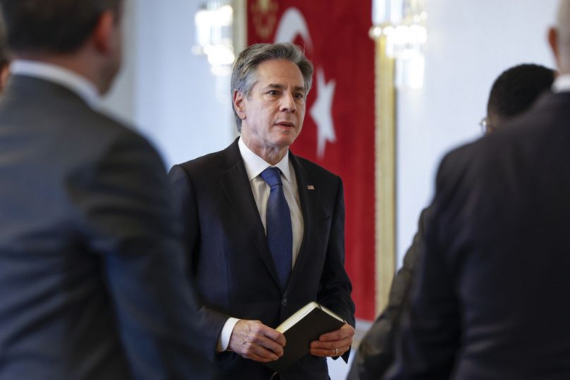 Le secrétaire d'État américain Antony Blinken attend sa rencontre avec le président turc Tayyip Erdogan samedi