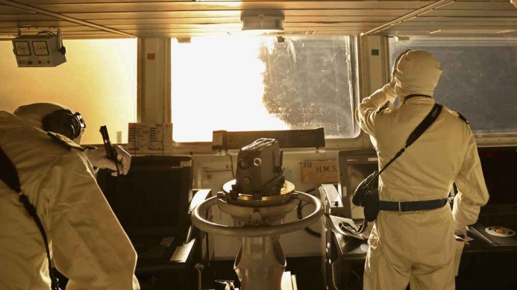 In this photo provided by the United Kingdom Ministry of Defence on Wednesday, Jan. 10, 2024