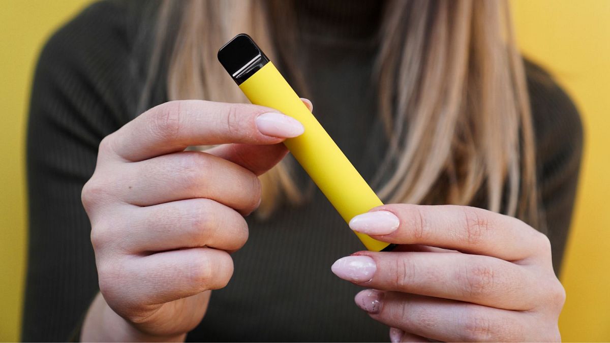 Disposable electronic cigarettes are a growing trend among teens - and health professionals are worried
