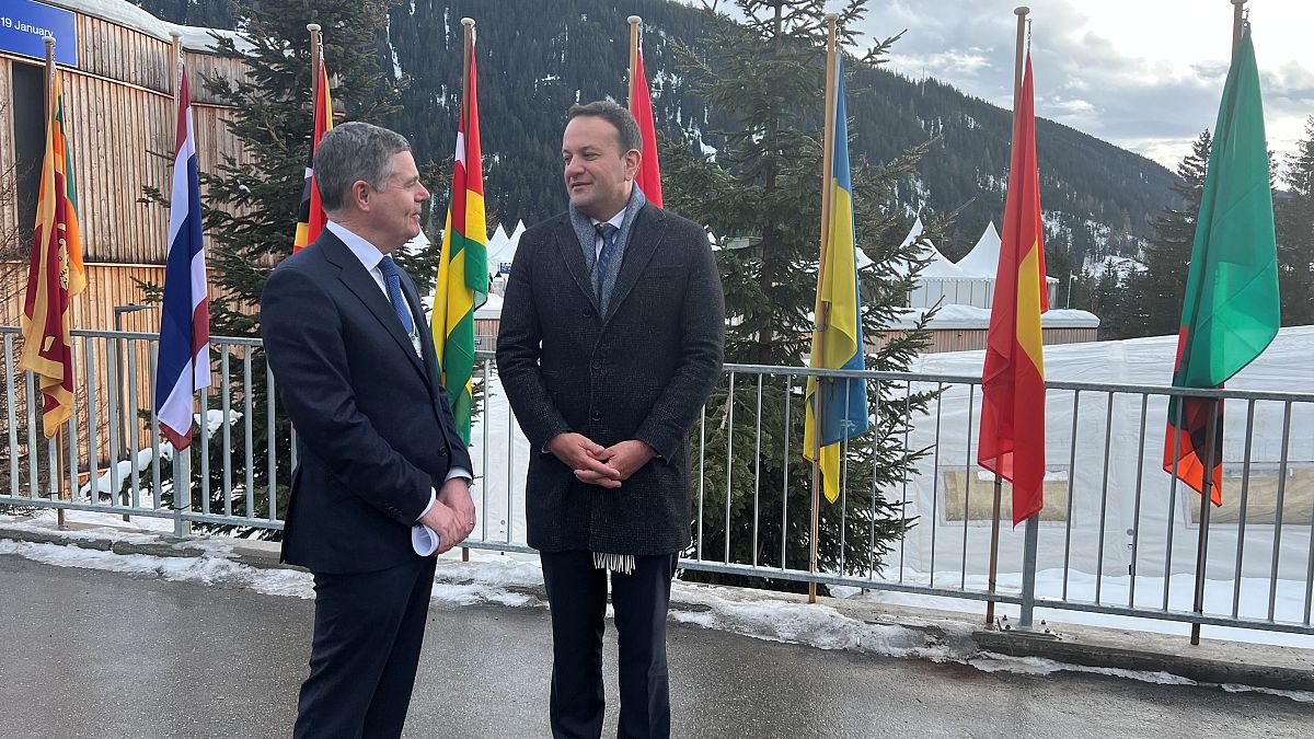 The Irish Taoiseach in Davos