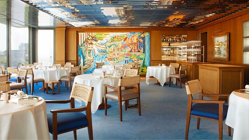 Intérieur du restaurant La Tour D'Argent