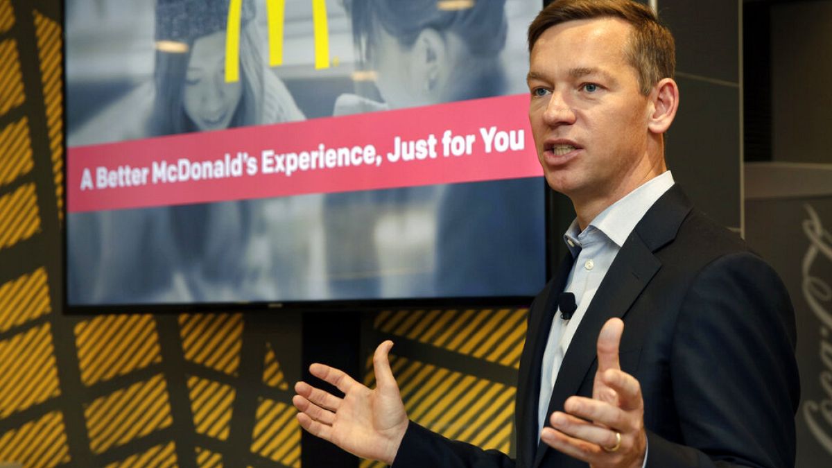 Chris Kempczinski, then-incoming president of McDonald
