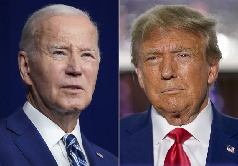Joe Biden et Donald Trump.