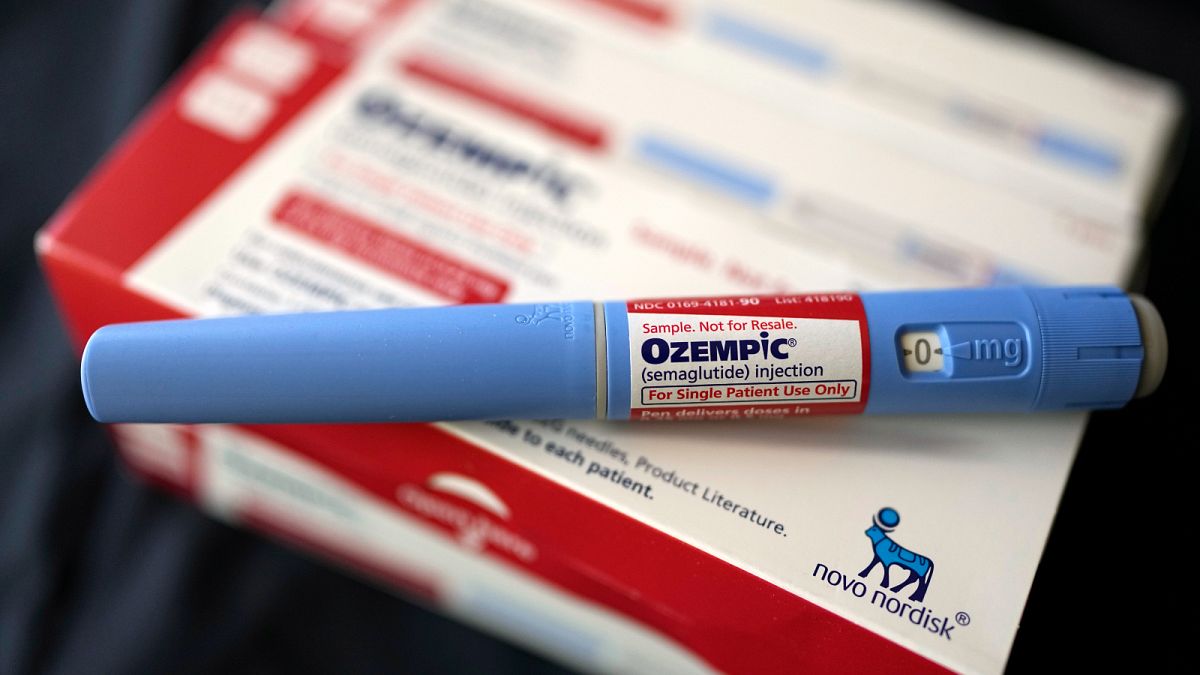 The injectable drug Ozempic is shown on July 1, 2023.