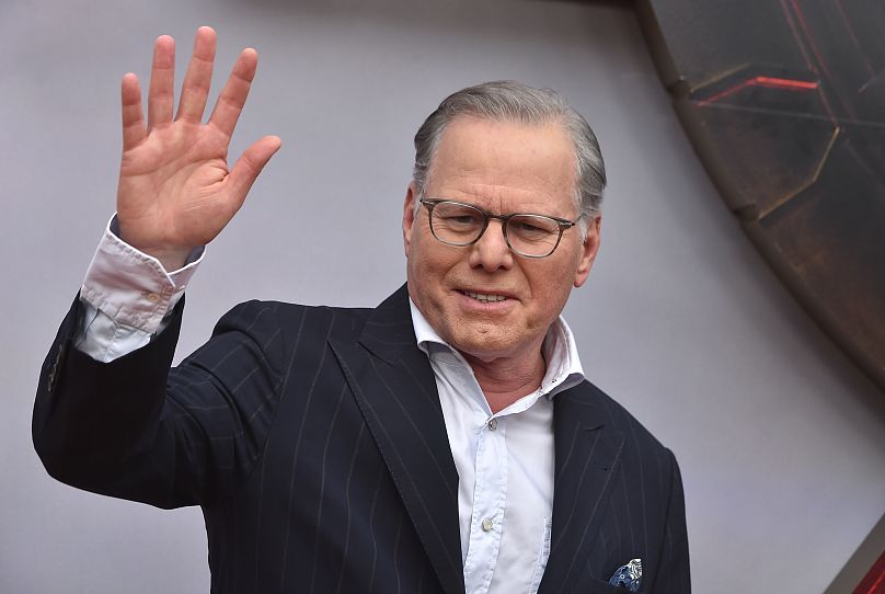 David Zaslav, président et chef de la direction de Warner Bros. Discovery, arrive à la première de