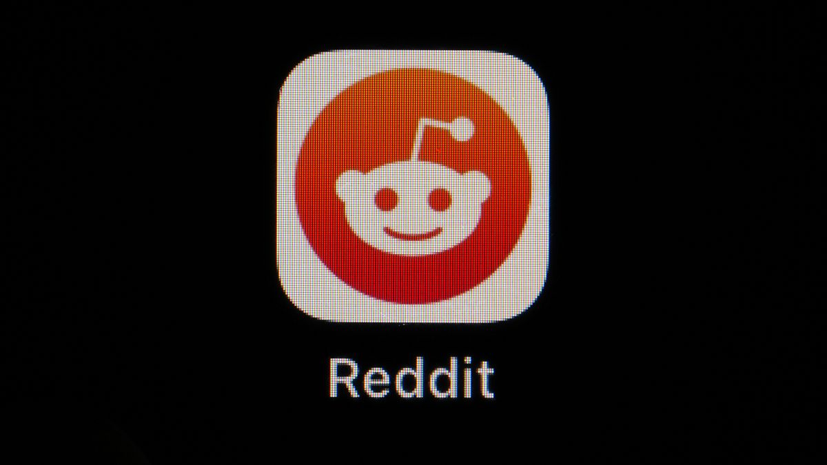 The Reddit logo.