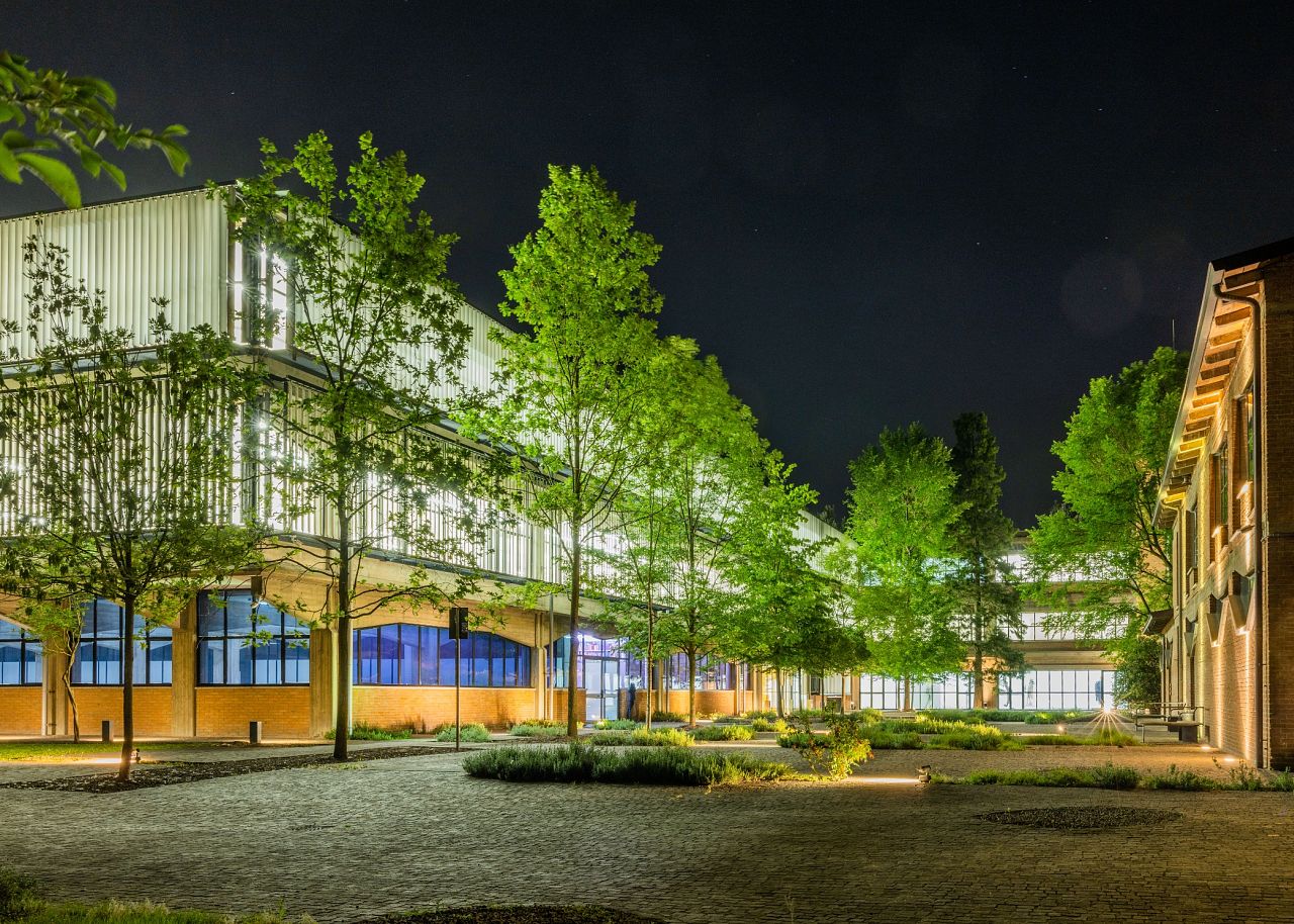 L'ancien bâtiment Max Mara, qui abrite aujourd'hui la superbe collection