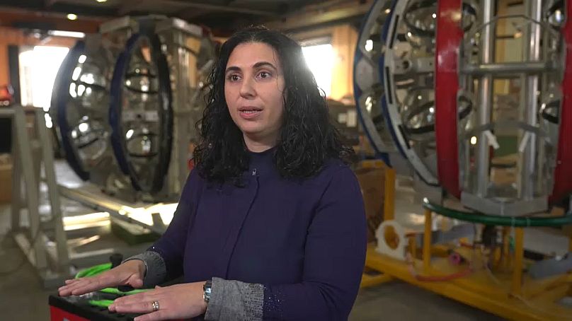 Giuseppina Larosa, chercheuse en physique acoustique, INFN-LNS