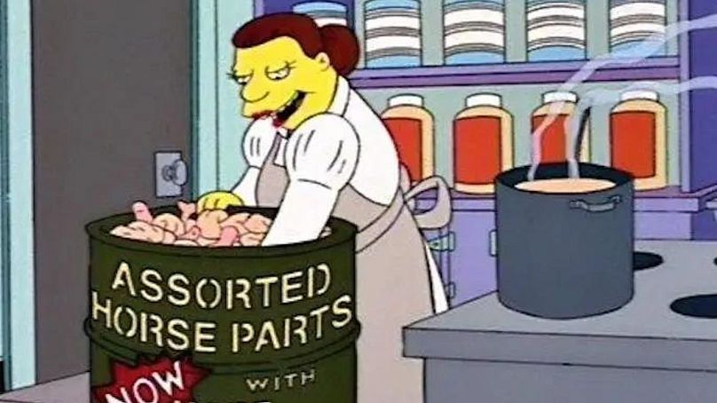 Cheval pour le déjeuner