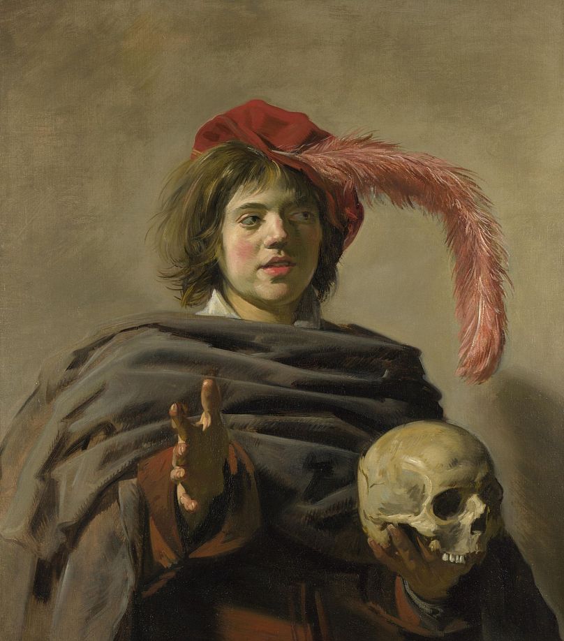 Jeune homme au crâne de Frans Hals