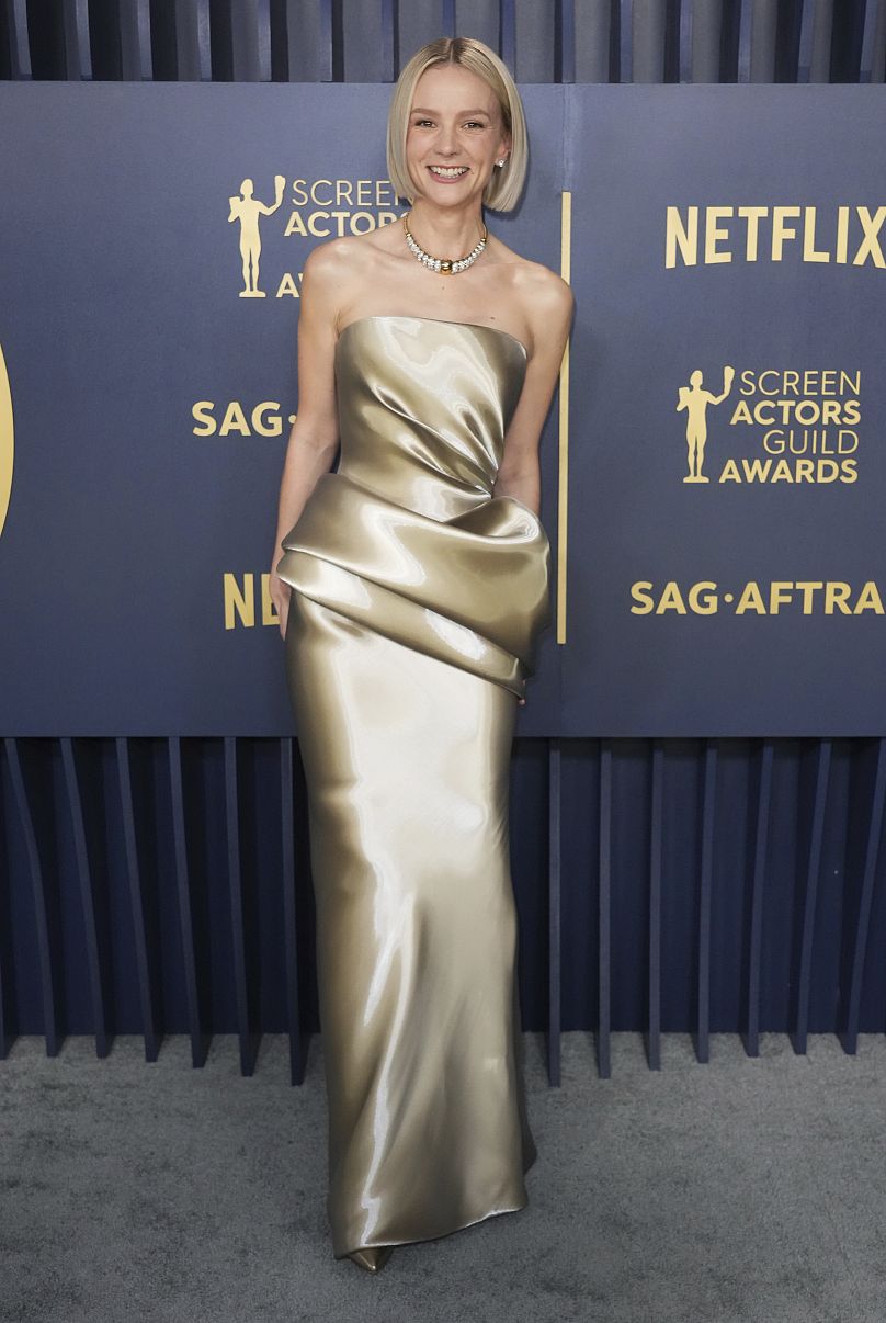 Carey Mulligan à la 30e cérémonie annuelle des SAG Awards à Los Angeles.
