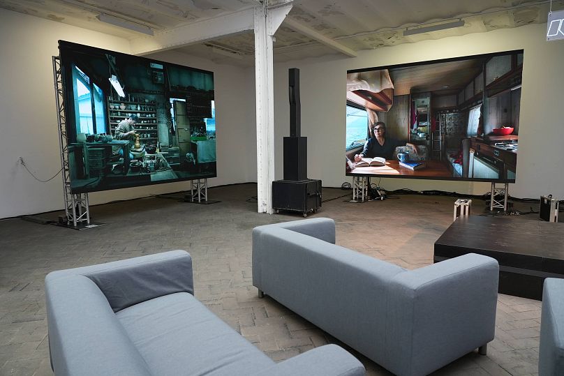 Les photographies d'Annie Leibovitz exposées à l'événement IKEA+ à Paris.