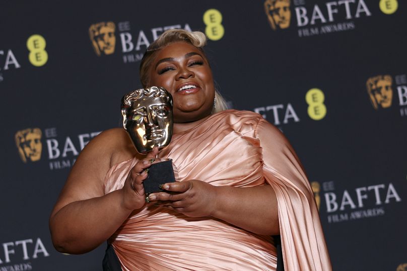 Da'Vine Joy Randolph, lauréate du prix de la meilleure actrice dans un second rôle pour