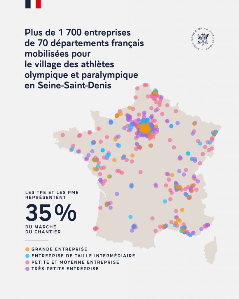 Le village olympique et paralympique en Seine-Saint-Denis, c’est la France !