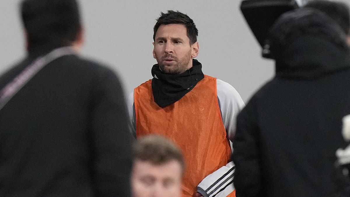 Lionel Messi remained on the bench for the entire 90 minutes of the Hong Kong friendly
