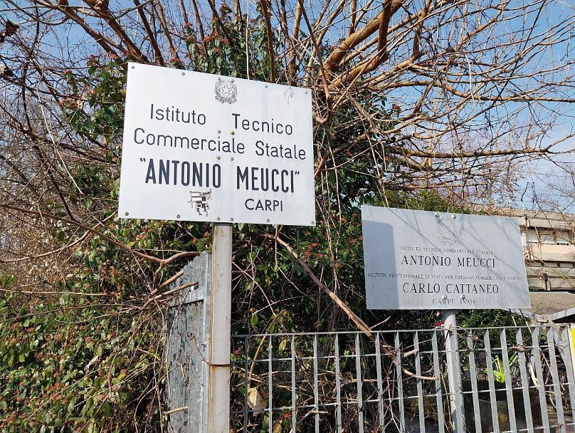 Entrée du lycée Meucci