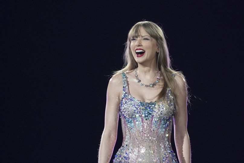 Taylor Swift se produit mercredi dans le cadre du « Eras Tour » au Tokyo Dome.