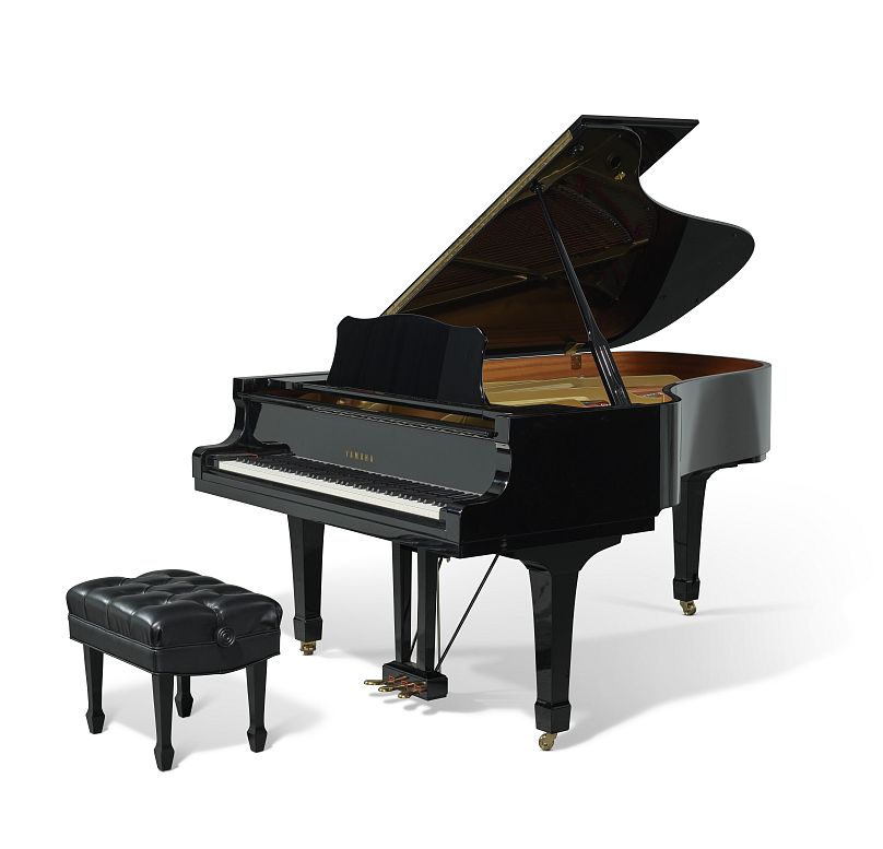 Piano à queue du Conservatoire de Sir Elton John, modèle C6F PE, Yamaha