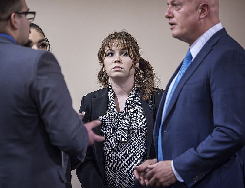 Hannah Gutierrez-Reed lors de son procès pour homicide involontaire