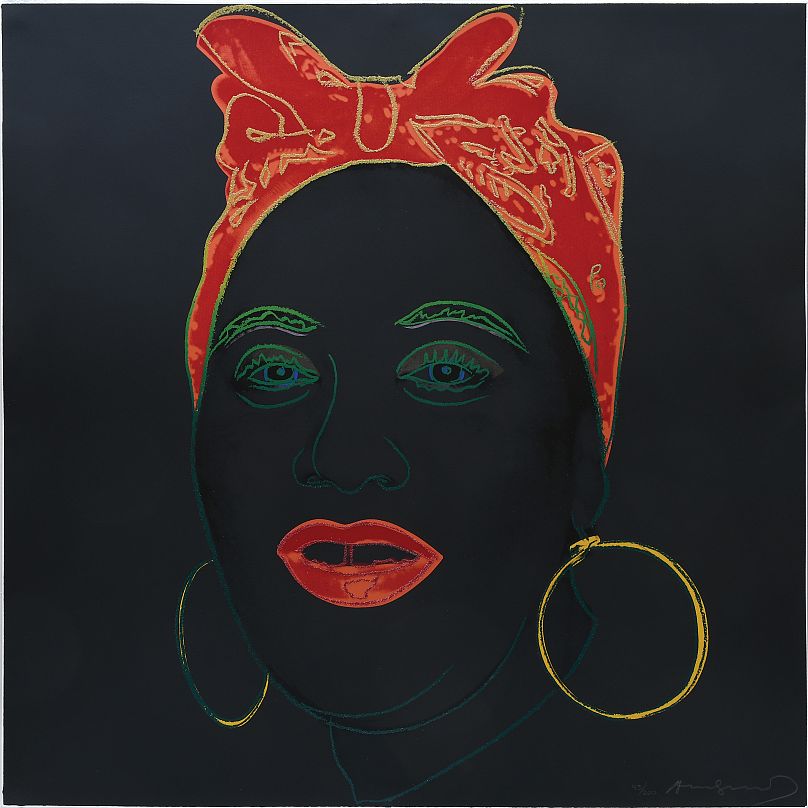 Andy Warhol, Maman (Sylvia Williams), 1981.