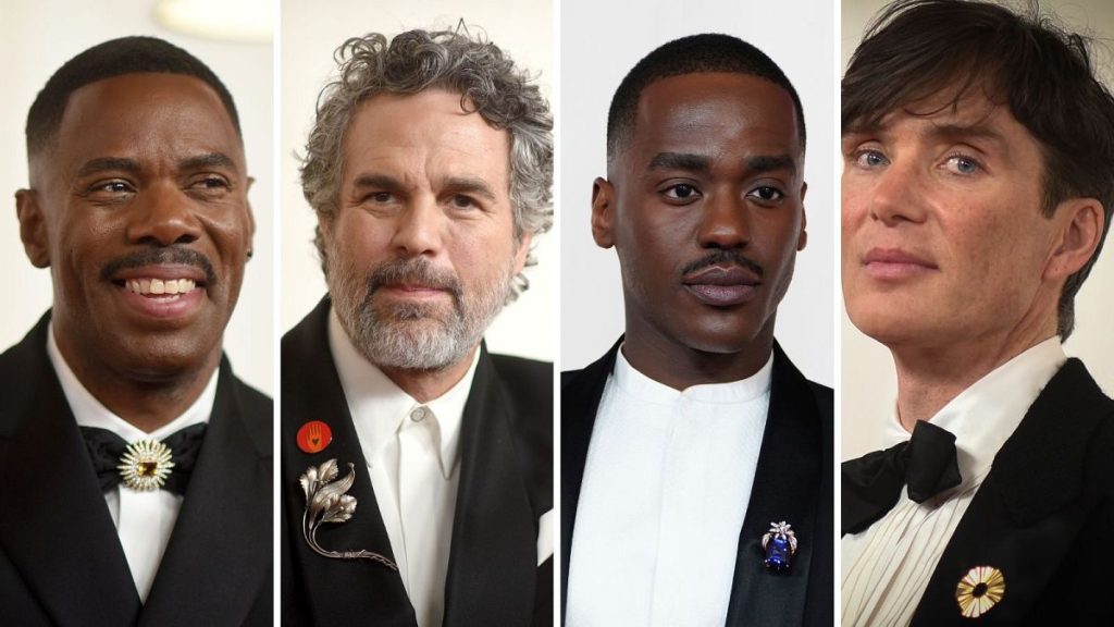 Brooch games for Colman Domingo, Mark Ruffalo, Ncuti Gatwa and Cillian Murphy