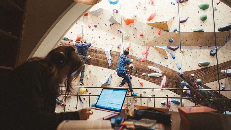 Espace de coworking Climbing District - Site Saint Lazare.