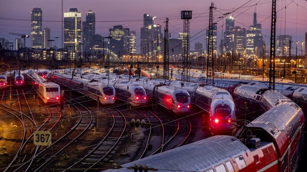 Trains are at a standstill across Germany.