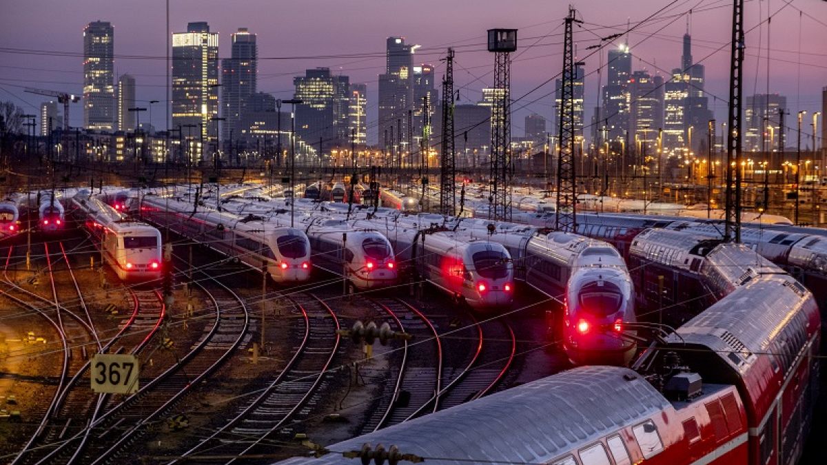 Trains are at a standstill across Germany.