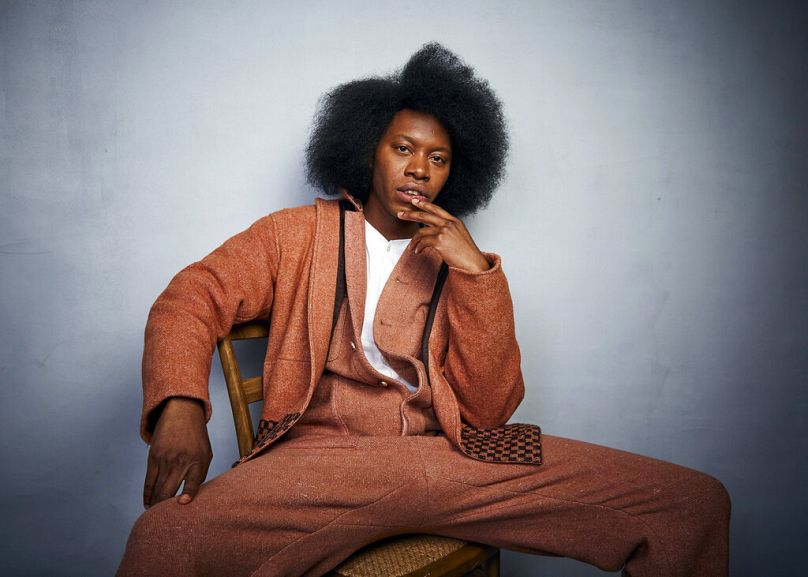 Jeremy O. Harris pose pour un portrait pour promouvoir le film