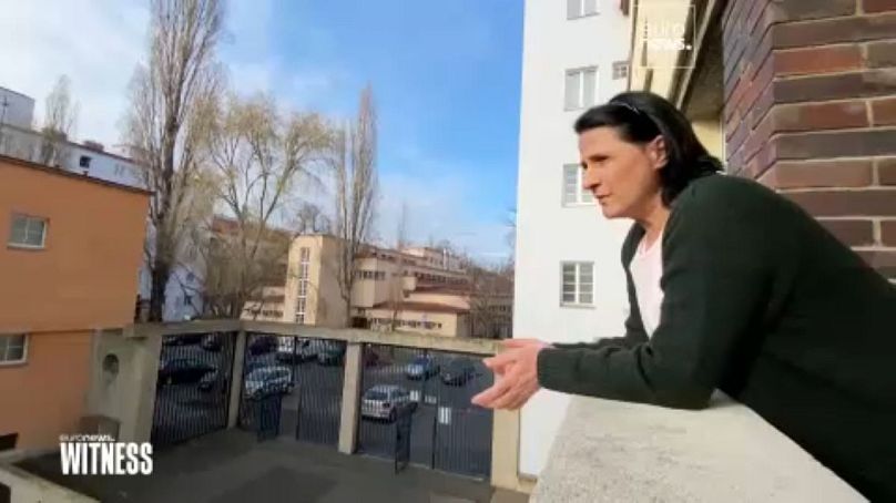 Tesbire Keskin, locataire d'un logement social vivant à Vienne