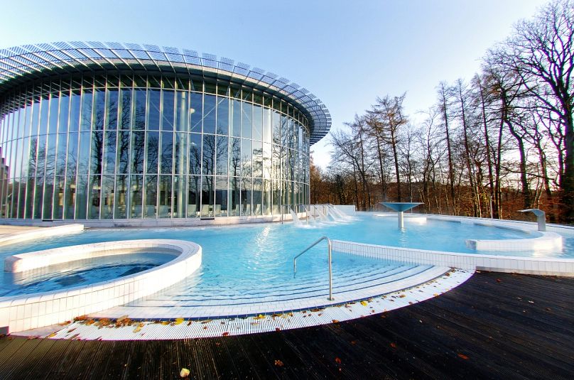Les Thermes de Spa sont une retraite au sommet d'une colline dans la pittoresque ville belge de Spa