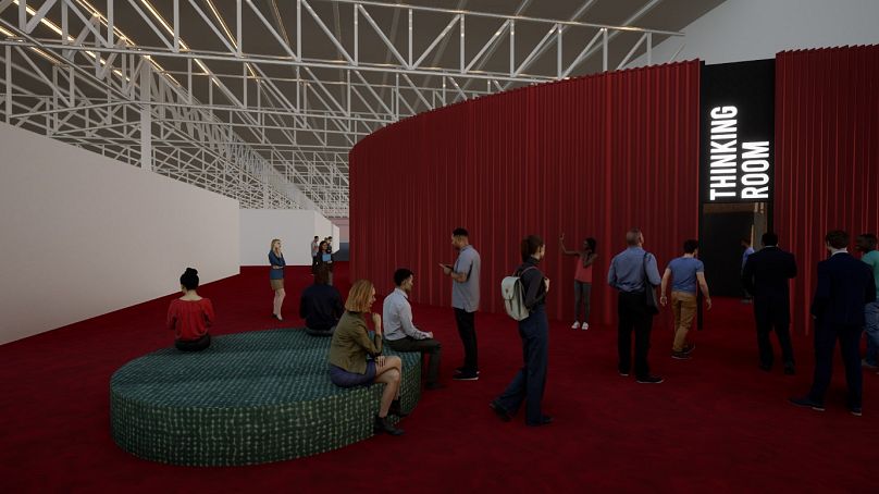 Intérieurs par David Lynch. Une salle de réflexion