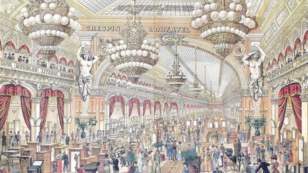 Les Grands Magasins Dufayel, 1895-1900, from The Musée des Arts Décoratifs new exhibition
