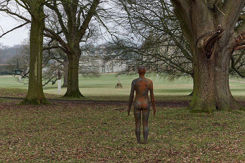 Horizon temporel, Antony Gormley - Houghton Hall, Norfolk