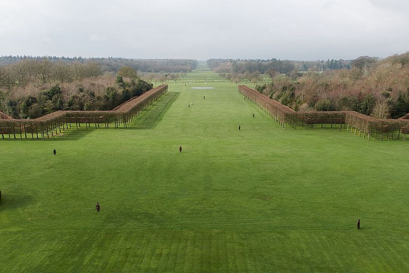 Horizon temporel, Antony Gormley - Houghton Hall, Norfolk