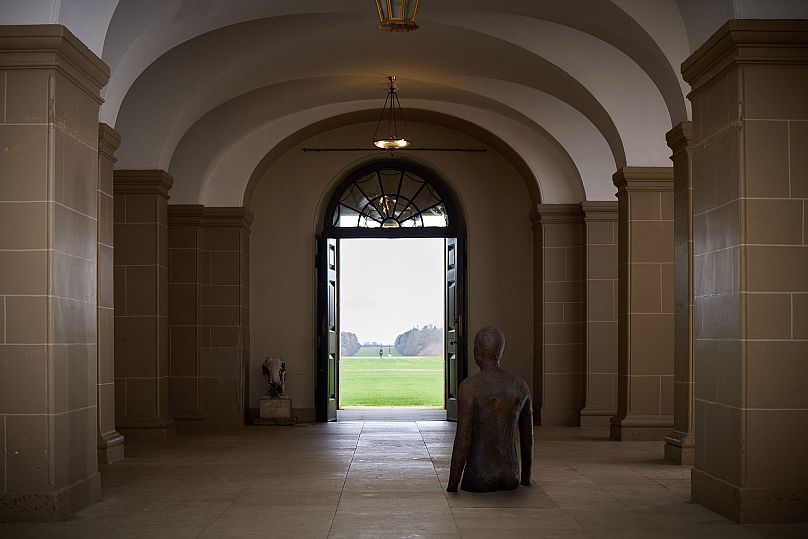 Horizon temporel, Antony Gormley - Houghton Hall, Norfolk