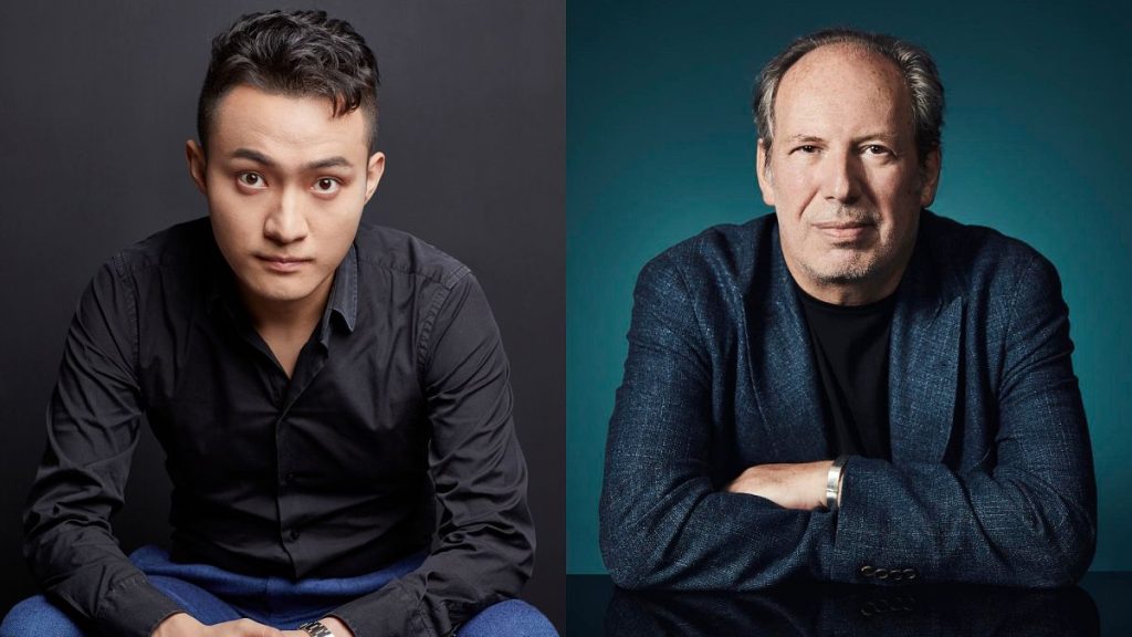 Justin Sun and Hans Zimmer