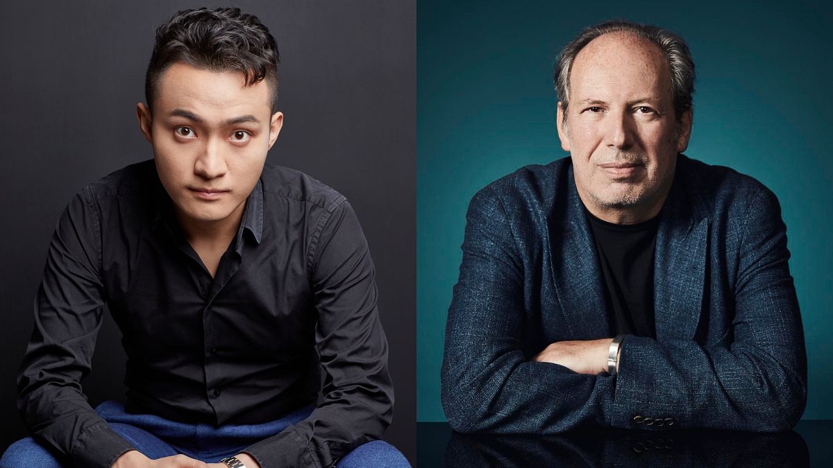 Justin Sun and Hans Zimmer