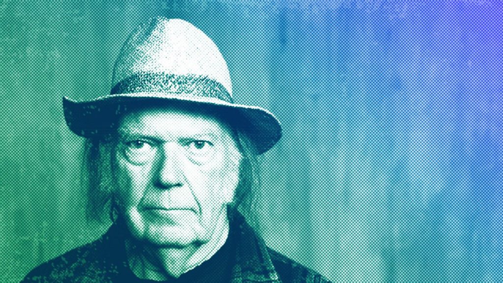 Neil Young poses for a portrait at Lost Planet Editorial in Santa Monica, CA, September 2019