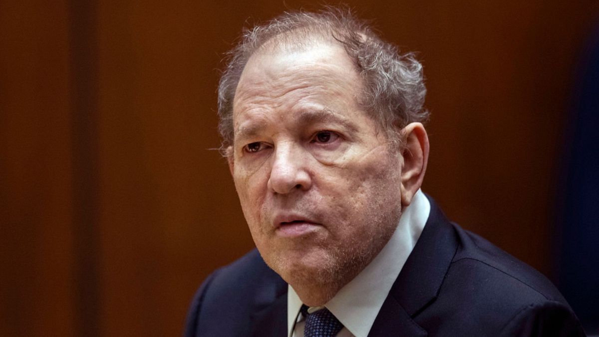 Harvey Weinstein appears in court in Los Angeles, 4 October 2022.