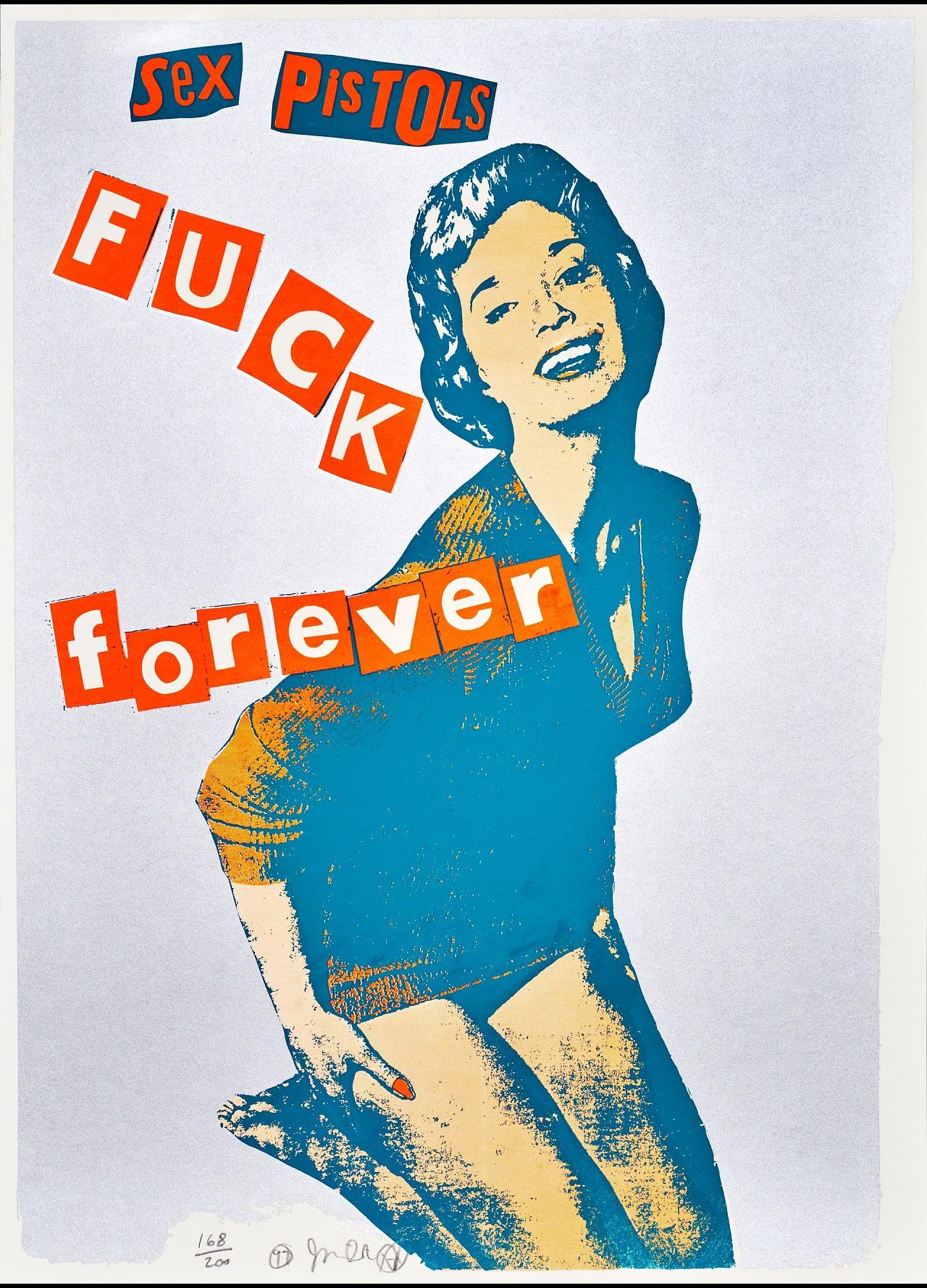 Fuck Forever (Argent) de Jamie Reid