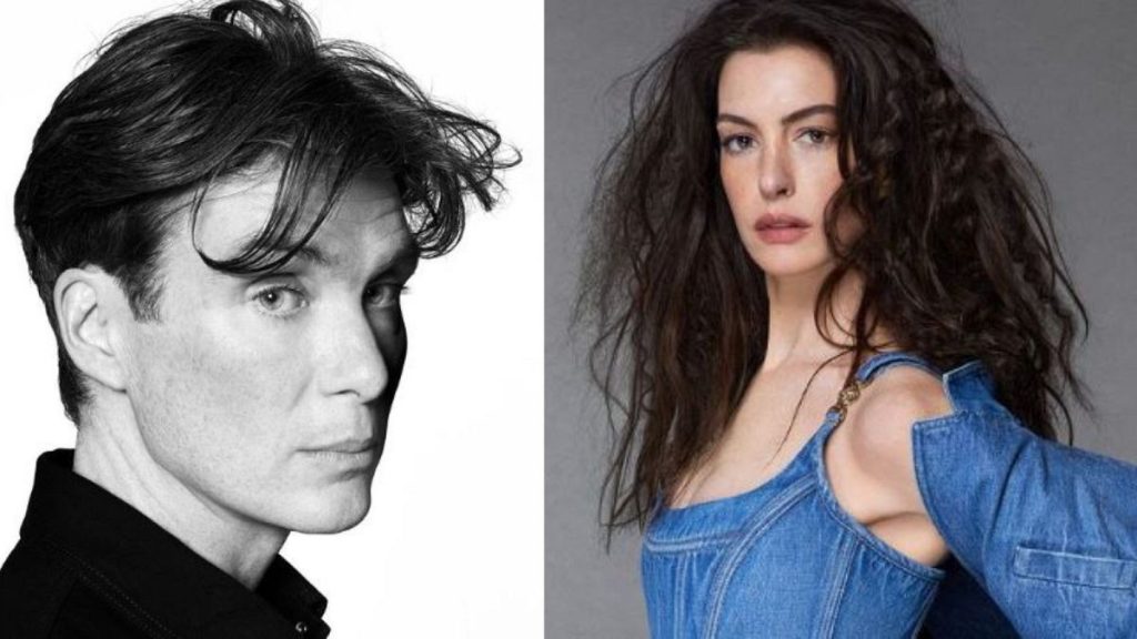 Cillian Murphy and Anne Hathaway revealed as new faces of Versace