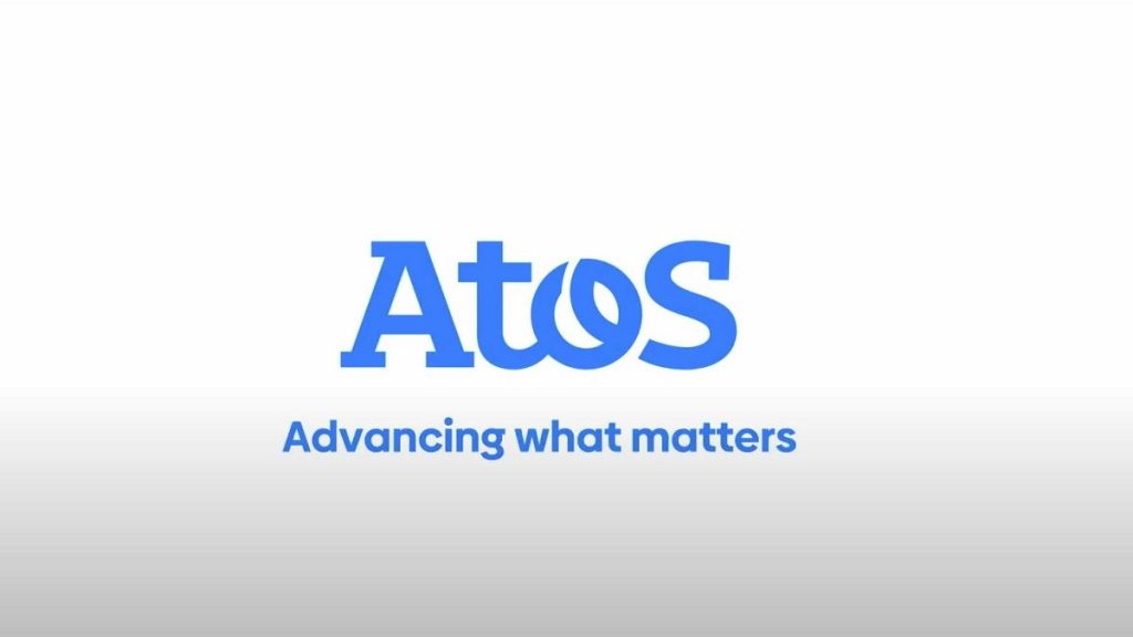 Atos logo.