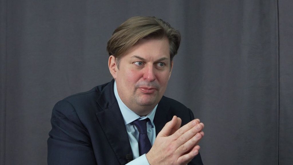 Alternative for Germany EU candidate Maximilian Krah during interview
