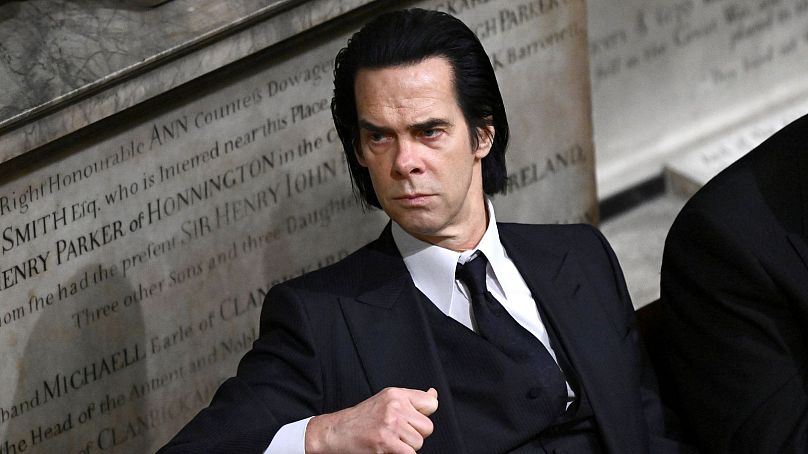 Nick Cave assiste au couronnement du roi Charles III à l'abbaye de Westminster - mai 2023