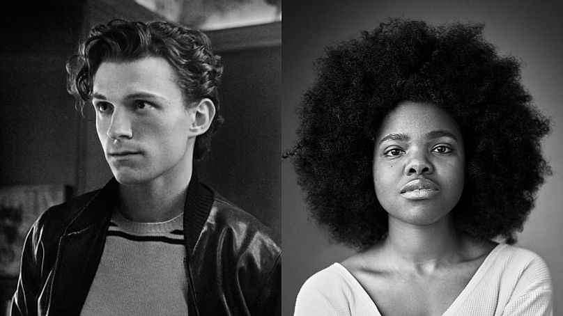Tom Holland et Francesca Amewudah-Rivers