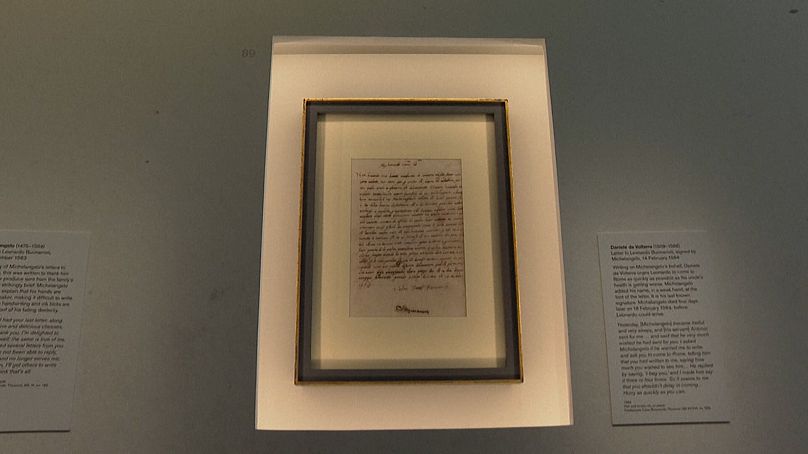 Lettre de Daniele da Volterra à Leonardo Buonarroti, datée du 14 février 1564