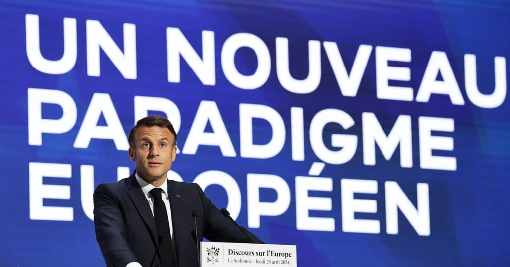 Macron prévient que l'Europe "peut mourir" dans un discours alarmiste sur le protectionnisme et les menaces géopolitiques