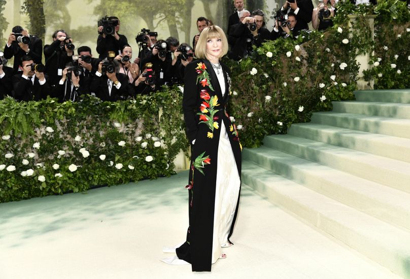 Anna Wintour assiste au Met Gala célébrant l'ouverture du